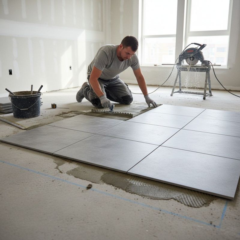 Cement Floor Installation